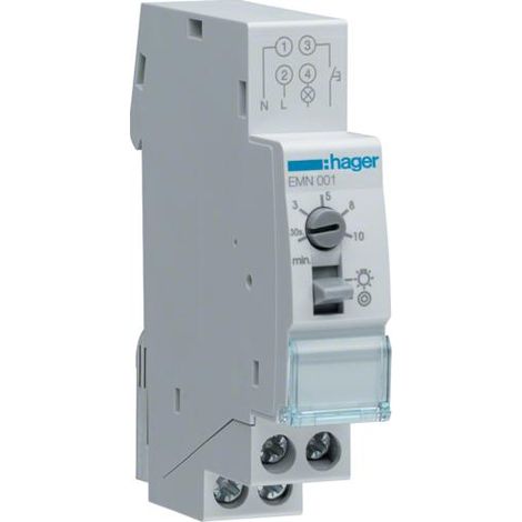 Hager Treppenlichtschalter mit Zeitschaltuhr 2300 W