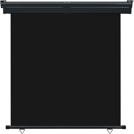 Maison Exclusive - Tendalino Laterale per Balcone 175x250 cm Nero (1/5)