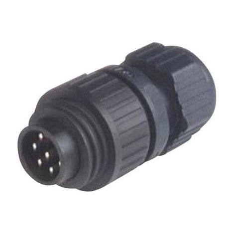 Conector circular Hirschmann CA 6 LS 934 126-100 negro