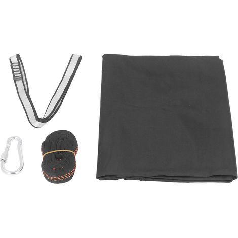 Filet sensoriel pour enfants, 2,8 m de long, facile à monter, élastique, sûr et durable, pour les chambres, l'exercice et les activités de plein air, noir, 1 m de large, 2,8 m de long. (1/5)