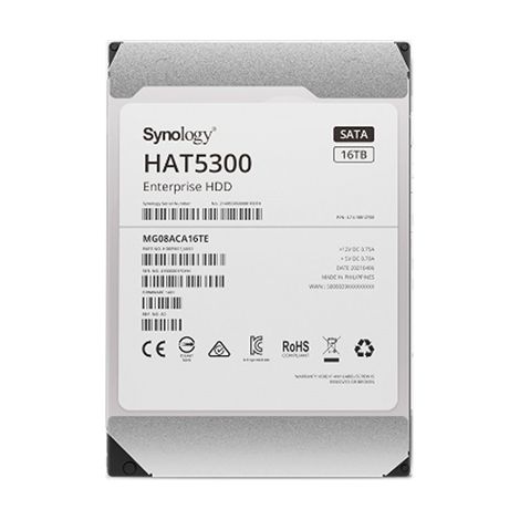 Unidad SATA Synology HAT5300-16T de 3,5 pulgadas y 16 TB