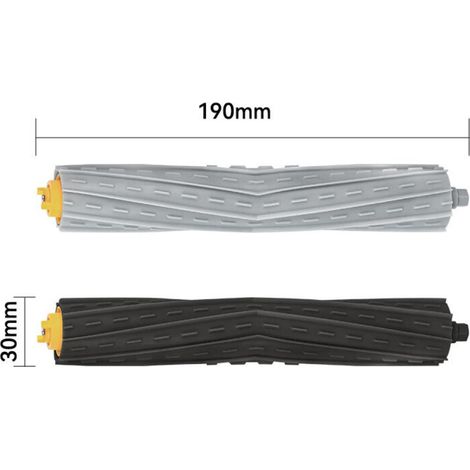 Accessoire pour aspirateur2x Brosses, set de rouleaux compatible avec iRobot Roomba 866, 876, 900, 960, 980, 800, 870, 880 aspirateur - extractor-brosse (1/2)