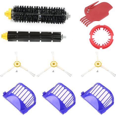 Kit de mantenimiento para iRobot Roomba con cepillos y filtros - Series 500, 600, 585, 595, 620, 630, 650, 660, 680 y 690. (1/5)