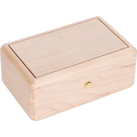 Boîte à musique photo en bois - Cadeau original pour Noël, Saint-Valentin et anniversaire (1/5)