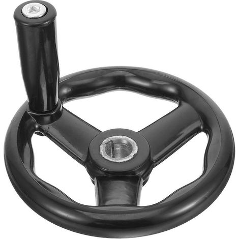 Manivelle en bakélite pour tour, volant de fraisage pour machine-outil-12.50X12.50X2.50CM (1/4)