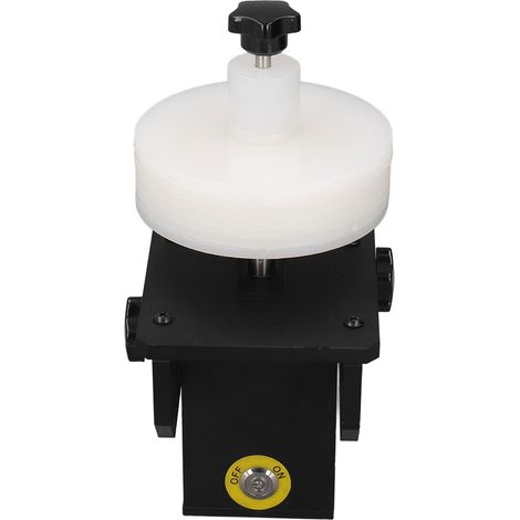 Support de nettoyage ultrasonique pour vinyle, nettoyeur électrique de disques 33 tours, tourne-disque rotatif, 100-240V prise UE (1/5)