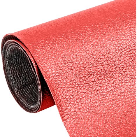 Selbstklebender Lederflicken 50 x 137 cm Rot