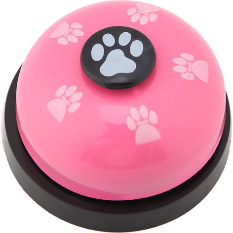 SUNGOOYUE Wunderschöne Cartoon-Haustierglocke für Hunde und Katzen, interaktives Spielzeug, hoher Eisengehalt, ungiftig (Pink).