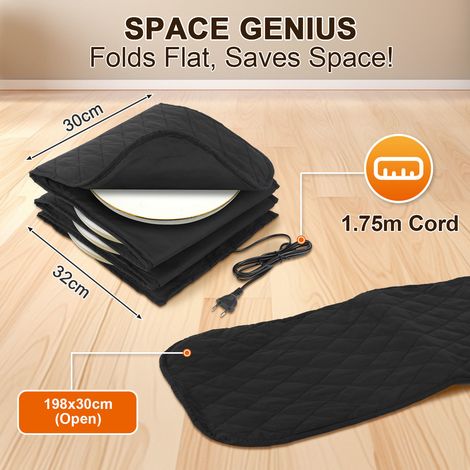 TolleTour Scaldapiatti elettrico Scaldapiatti 34x30 cm per un massimo di 12 piatti da  32 cm ciascuno Scaldapiatti 200 W Gastro nero (1/5)