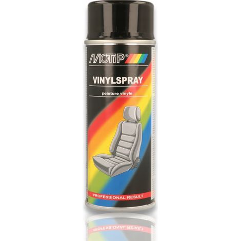Spray Motip para pintar cuero y vinilo negro (1/5)