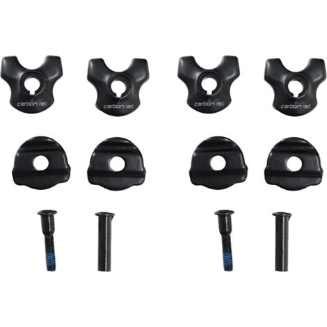 2X Pince de Tige de Selle de Vélo pour Adaptateur de Rails de Selle en 7X9mm Tube de Tige de Selle de Vélo Clips Ovales/Ronds Accessoires de Vélo (1/5)