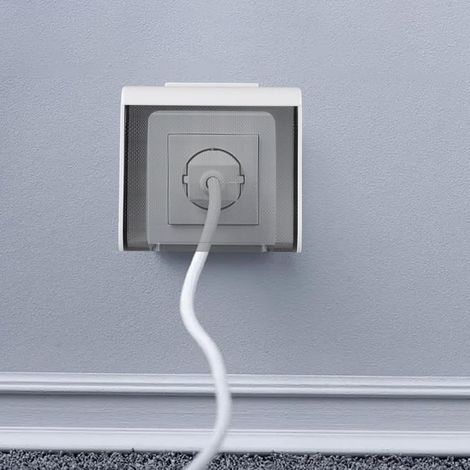 Couverture de prise étanche, Couverture de prise en plastique étanche pour prise extérieure, Boîte de prise pour interrupteur d'éclairage extérieur (1/5)