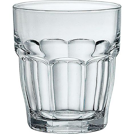 Vaso de roca para agua de 270 cc, pack de 6, Bormioli (1/2)
