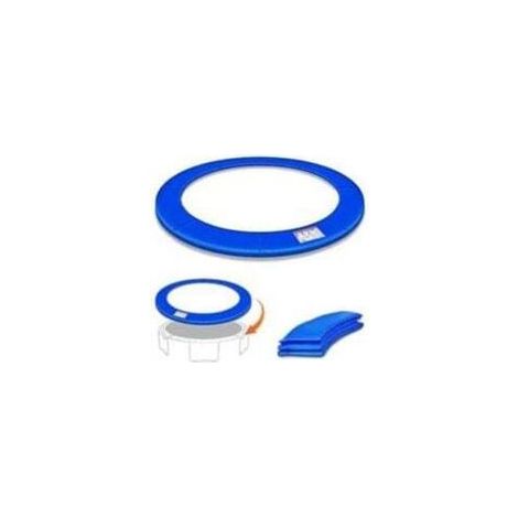 Almohadilla de seguridad para trampolín de 366 cm, resistente al invierno y a la intemperie, revestimiento de PVC duradero.