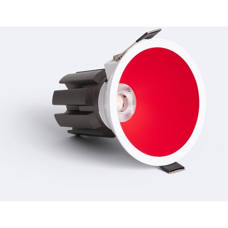 Faretto Downlight LED 9-12W Conico Areni Foro Ø 85 mm 3500K Rosso Bianco Caldo 12 W