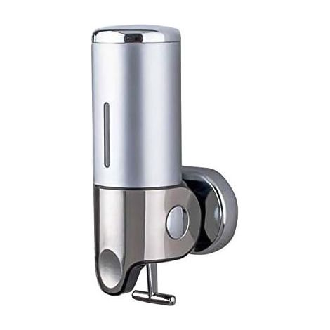 Wall-mounted soap dispenser - Manual soap dispenser for kitchen, bathroom, shampoo, shower gel (500 ml) (1/5)