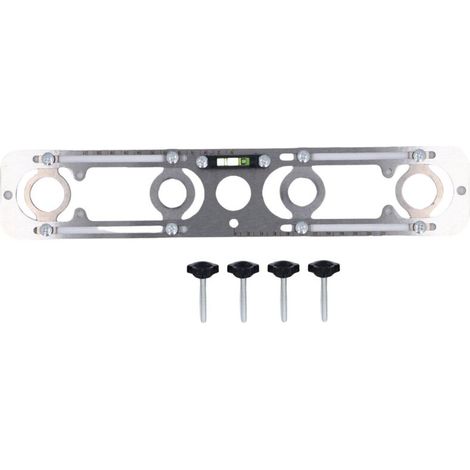 Hot and cold water pipe leveler, stainless steel leveling tool, shower head placement (1/5)