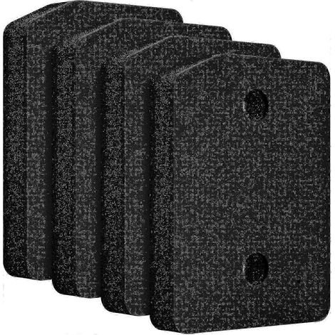 Filtre en quatre parties pour sèche-linge Miele série T1, référence 9164761, pièce de rechange pour séchage fin/grossier, 207 x 157 x 30 mm (1/5)