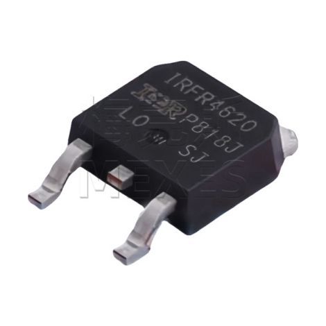 IRFR4620TRLPBF, IRFR4620 TO-252 screen printed, N channel MOSFET chip 200V 24A, electronic component, 5 units.