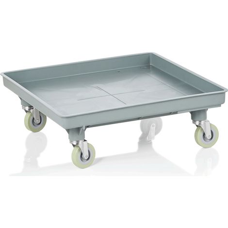 Chariot de transport 53 x 53 x 20 cm polypropylène acier - Was Germany (1/2)