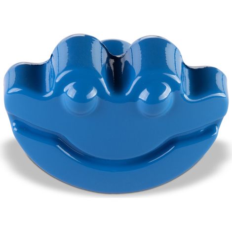 SO-TECH - Patère murale FROG - L28×P42 mm - Porte-manteau pour enfants avec bouton de meuble en bleu - Pour vestiaire, entrée, chambre (1/3)
