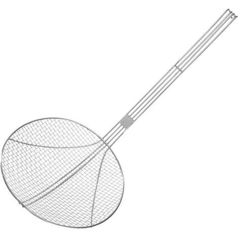 Colador de acero inoxidable para freír, diámetro 240 mm - Hendi 640807 (1/2)