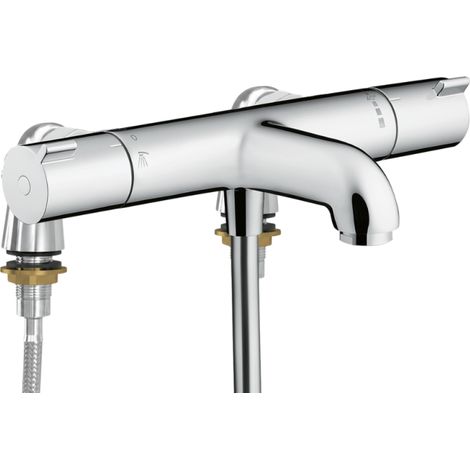 Mezclador termostático para bañera/ducha HANSGROHE Ecostat 1001 CL + elevadores cromados Idro'Flex (1/3)