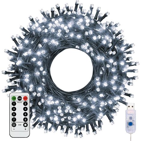 Guirlande Noel,2.7M / 9FT Guirlande Noel exterieu,220 Embouts en PVC, LED 30 Lumineuse,pour cheminées, escaliers,décoration intérieure,Decoration Noel (1/5)
