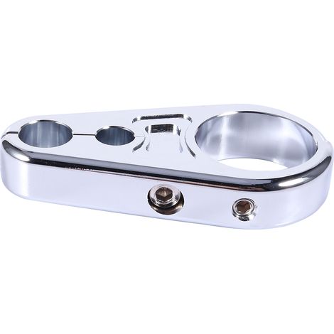 Motorrad-Kupplungs- und Bremszughalterung, 25-mm-Klemme für 1-Zoll-Lenker, Metall-Halteklammer (1/5)