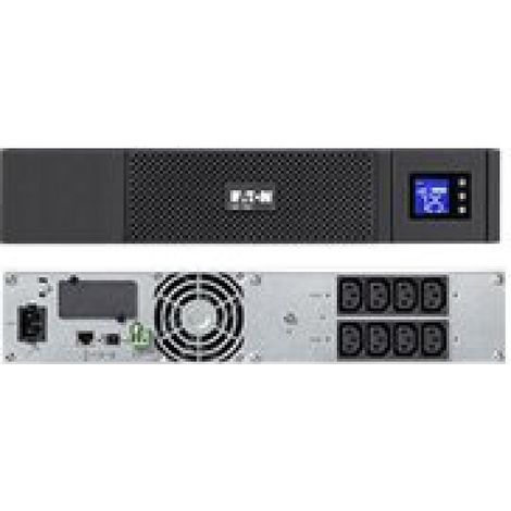 Eaton 5SC 1500I RACK2U sistema de alimentación ininterrumpida (UPS) Línea interactiva 1,5 kVA 1050 W 8 salidas AC