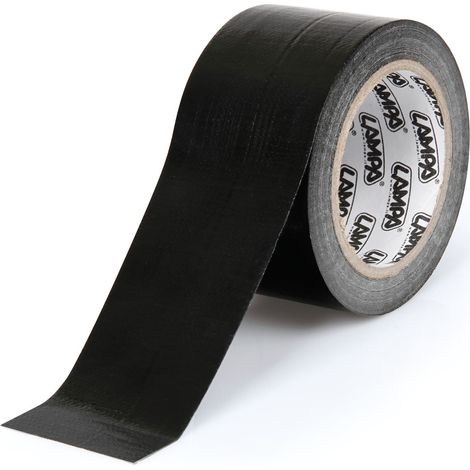 Nastro adesivo tipo americano - 50 mm x 15 m - Nero (1/2)