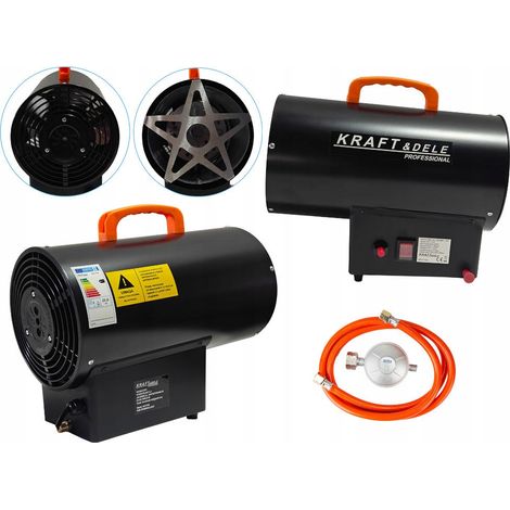 Chauffage soufflant 25 kW pour bouteille de gaz Kraft&Dele KD11704 MOC (1/5)