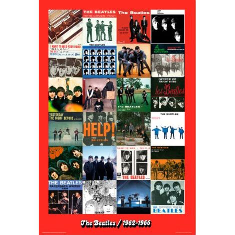 Poster The Beatles Era 1962-1966 61x91.5cm.