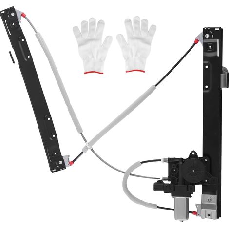 Regulador de ventana, componentes de plástico y metal de alta calidad, 30 cm de largo, 10 cm de ancho, compatible con los modelos Jaguar XF y X250, fiabilidad de componentes automotrices comprobada. (1/5)