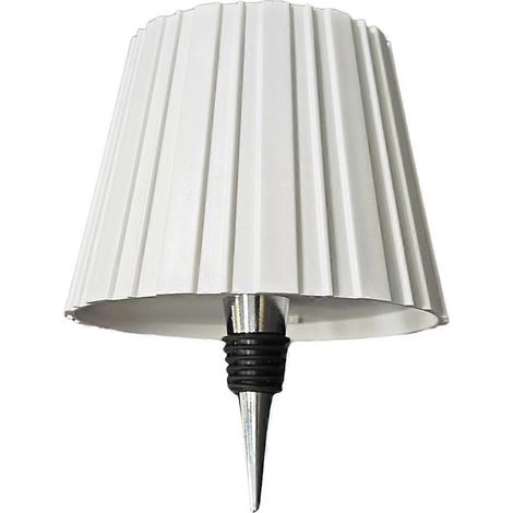 Wiederaufladbare LED-Flaschenlampe (2000 mAh), tragbar, kabellos, 3-farbig, dimmbar, Touch-Bedienung, Weiß (1/5)