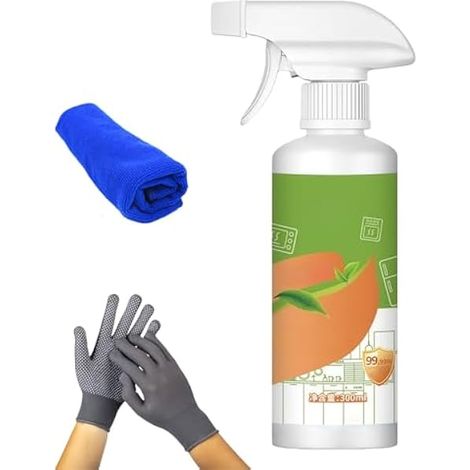 Electrolyzed Ion Kitchen Cleaner, 300 ml Fly Cleanse Natural Kitchen Appliance Spray, Multi-purpose Household and Kitchens Cleaner for Oven, Stove, Range Hood & Appliances (1 Piece, 300 ml) (1/5)