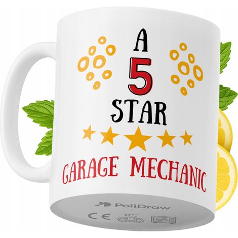 Lustige Kaffeetasse mit witzigem Textdesign für Kfz-Mechaniker – ideal für Geburtstage, Namenstage und Feiertage. Hochwertige Tasse für besondere Anlässe, ob im Büro oder zu Hause. Farbe: Weiß, 330 ml