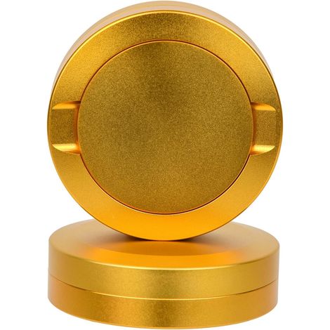 PODAHO Boîte métal pour Zyn Boîte à Zyn Boîte à Snus Support à Zyn en aluminium à 3 composants Boîte à Zyn Boîte à Snus Rangement EDC, Plusieurs couleurs, (Or) (1/5)