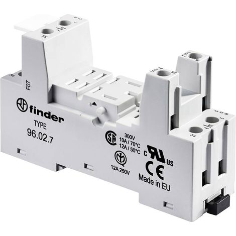 Finder 96.02.7 Zoccolo per relè (L x L x A) 48.2 x 27 x 82.5 mm 1 pz.