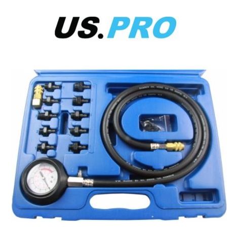 US PRO 12pc Oil Pressure Test Kit 5388 (1/3)