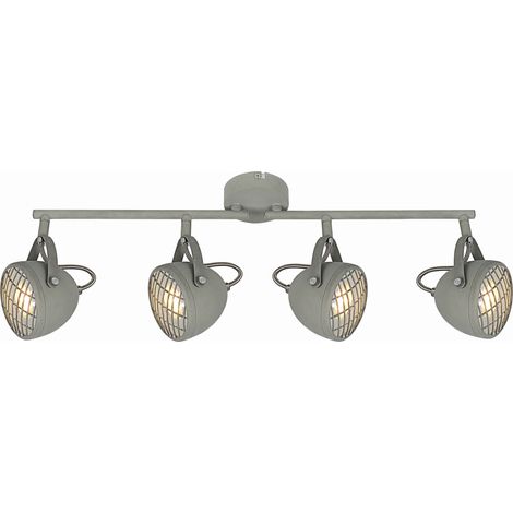 Plafoniera Candellux PENT 94-68071 4xGU10 grigia metallo
