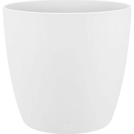 Cache-pot Brussels Round blanc ELHO - 18 - 18 - Willemse