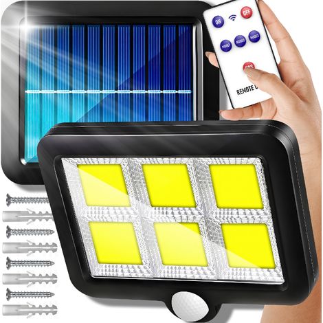 LED-Solarlampe, Gartenlampe, Straßenlampe, Bewegungsmelder, Dämmerungssensor, LED XXL (1/5)