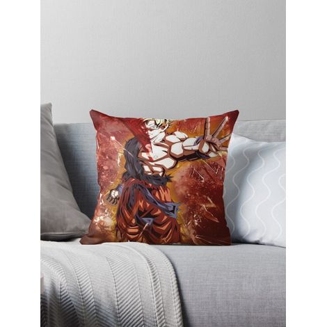 Funda de almohada AVOI Dragon Ball Goku, funda de cojín, funda para sofá de doble cara