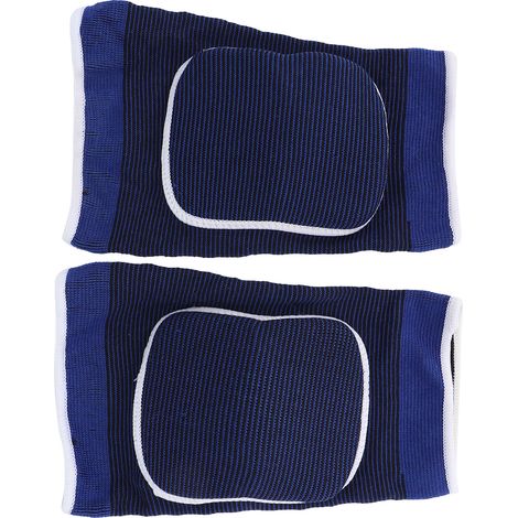 Genouillère de compression professionnelle pour la course à pied et l'entraînement (bleu) (1/5)