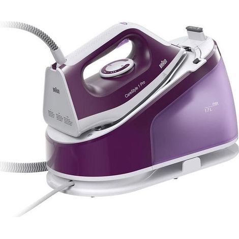 Braun CareStyle 1 Pro IS 1514 2200 W 1,7 l Keramik-Bügelsohle Violett