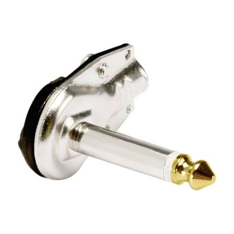 JACK 6.35 MM HICON HI-J63MA05 MÂLE COUDÉ NOMBRE DE PÔLES: 2 MONO NOIR 1 PC(S) (1/2)