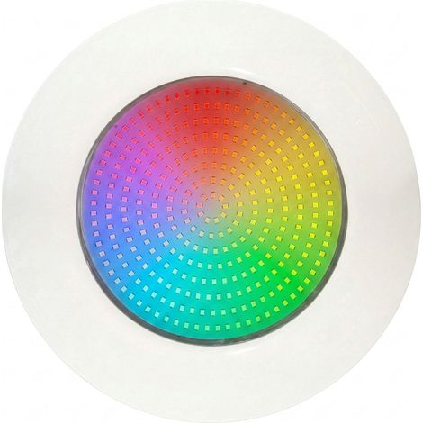 Foco LED para Piscina con Nicho  Colores RGB 35W Sustituto Completo de Lámpara y Proyector