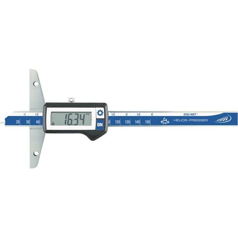 HELIOS PREISSER Digi. Tiefenmessschieber IP67 DIGI-MET 500mm INOX Messstift