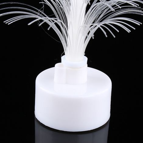Lampe de Noël Arbre Lumineux LED Fibre Optique Mini Coloré Veilleuse Décor Festif Cadeau Xmas (1/5)